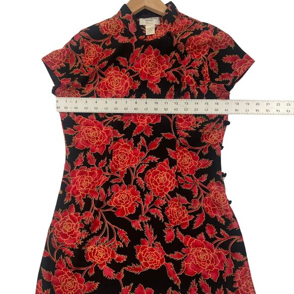 Vintage Victoria’s Secret Collection 2pc Set Sheer Pants Red Floral Size Small - Picture 5 of 12